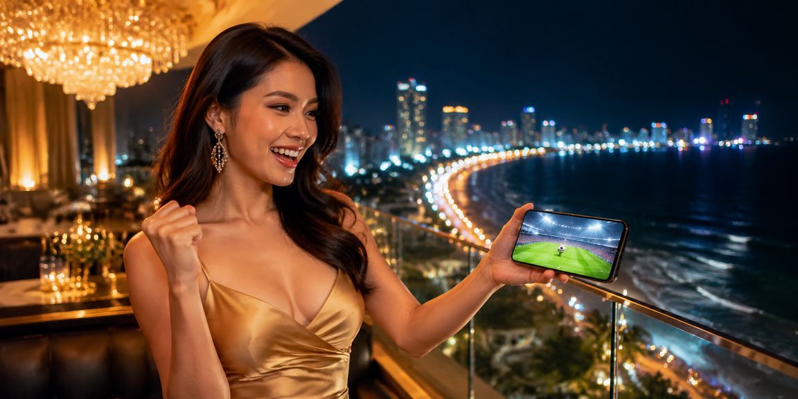 Người chơi sử dụng điện thoại di động đặt cược casino tại Đà Nẵng